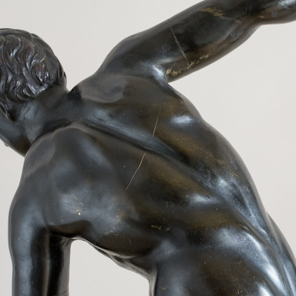 Early twentieth century Italian bronze of Discobolus,-133409