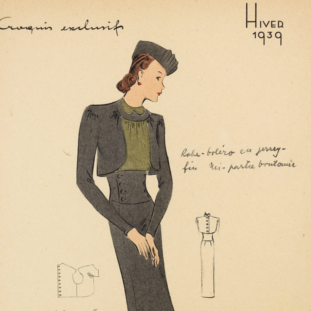 Elegant original fashion lithographs