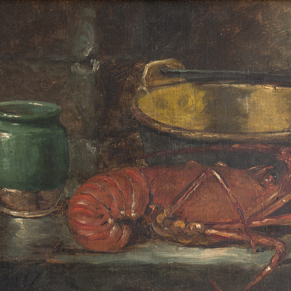 Late 19th century oil on canvas