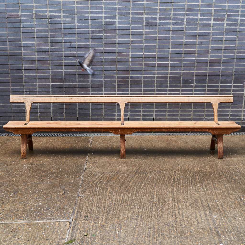 A pair of station benches,-133675