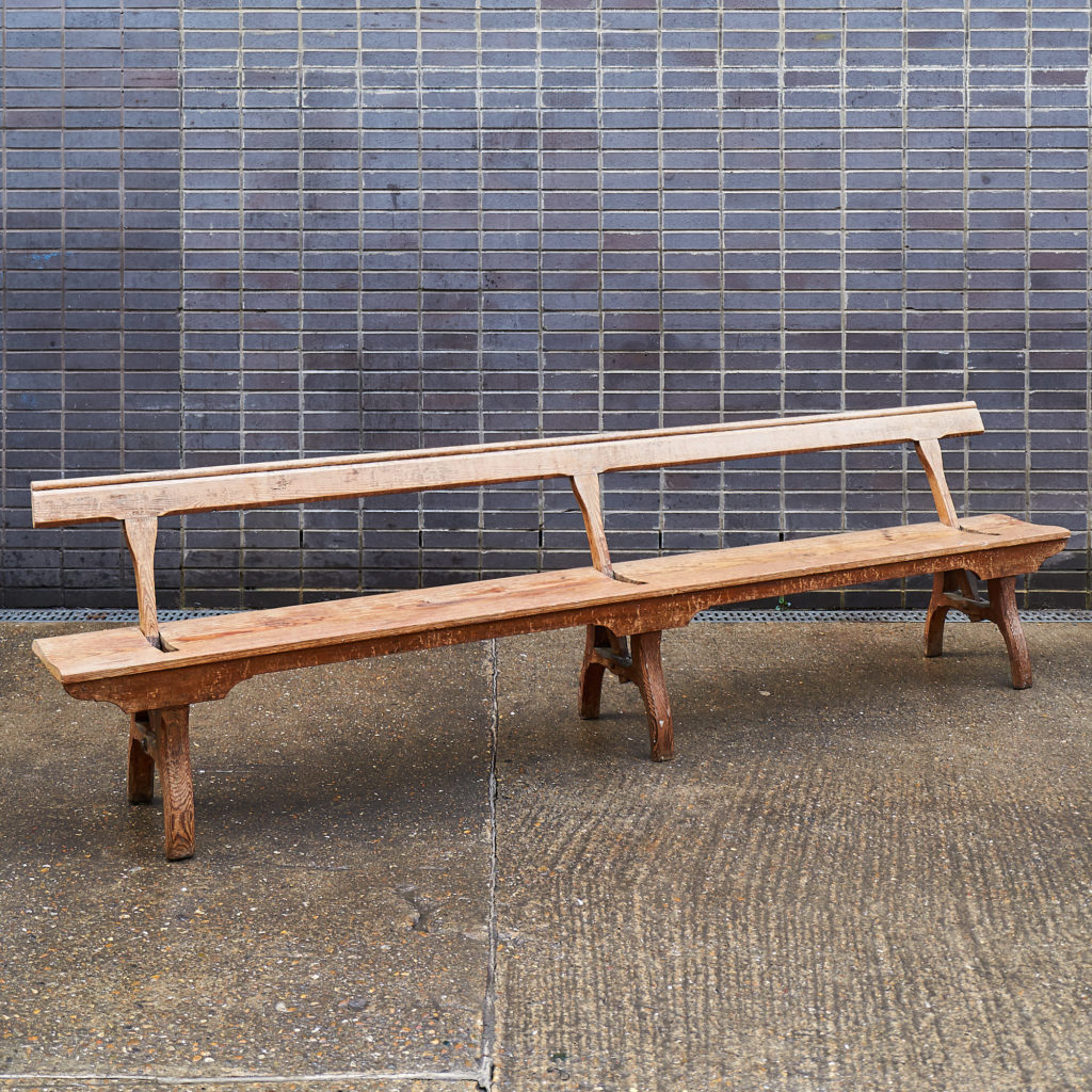 A pair of station benches,-133677