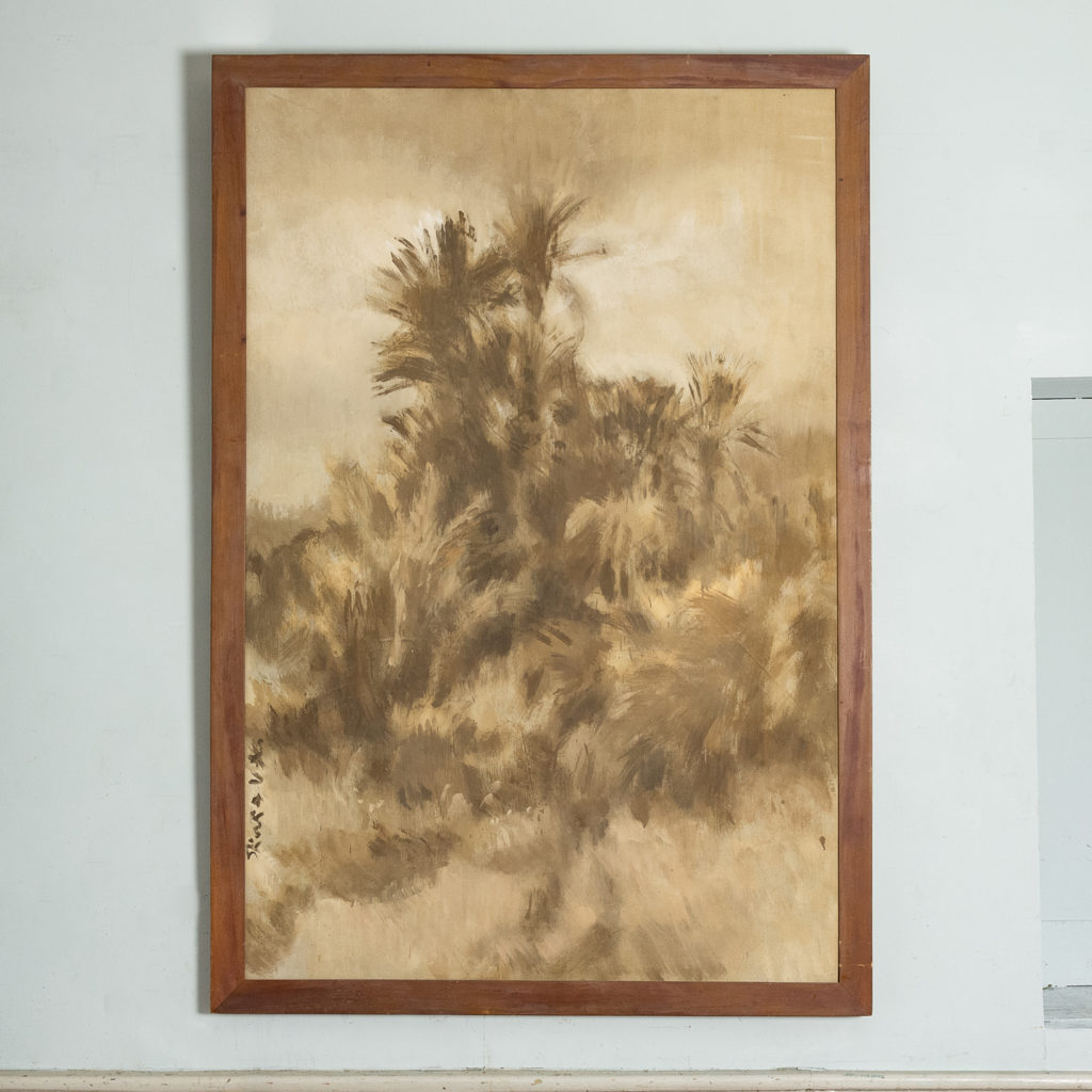 Early twentieth century Moroccan oil on canvas