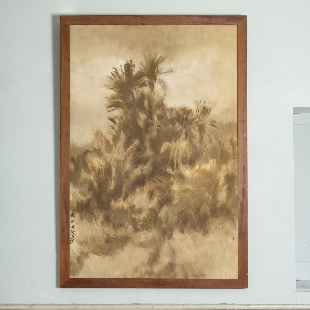 Early twentieth century Moroccan oil on canvas