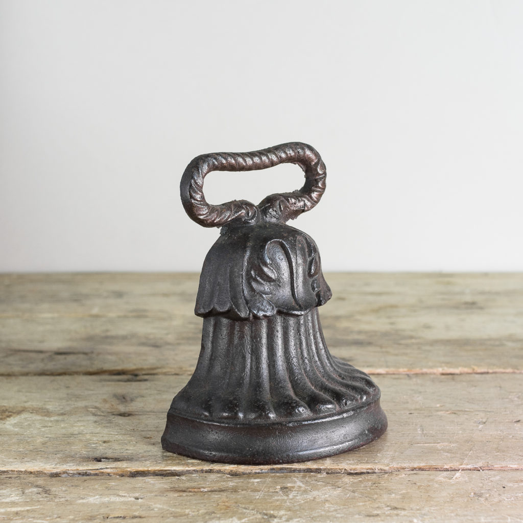 Decorative cast iron door porter