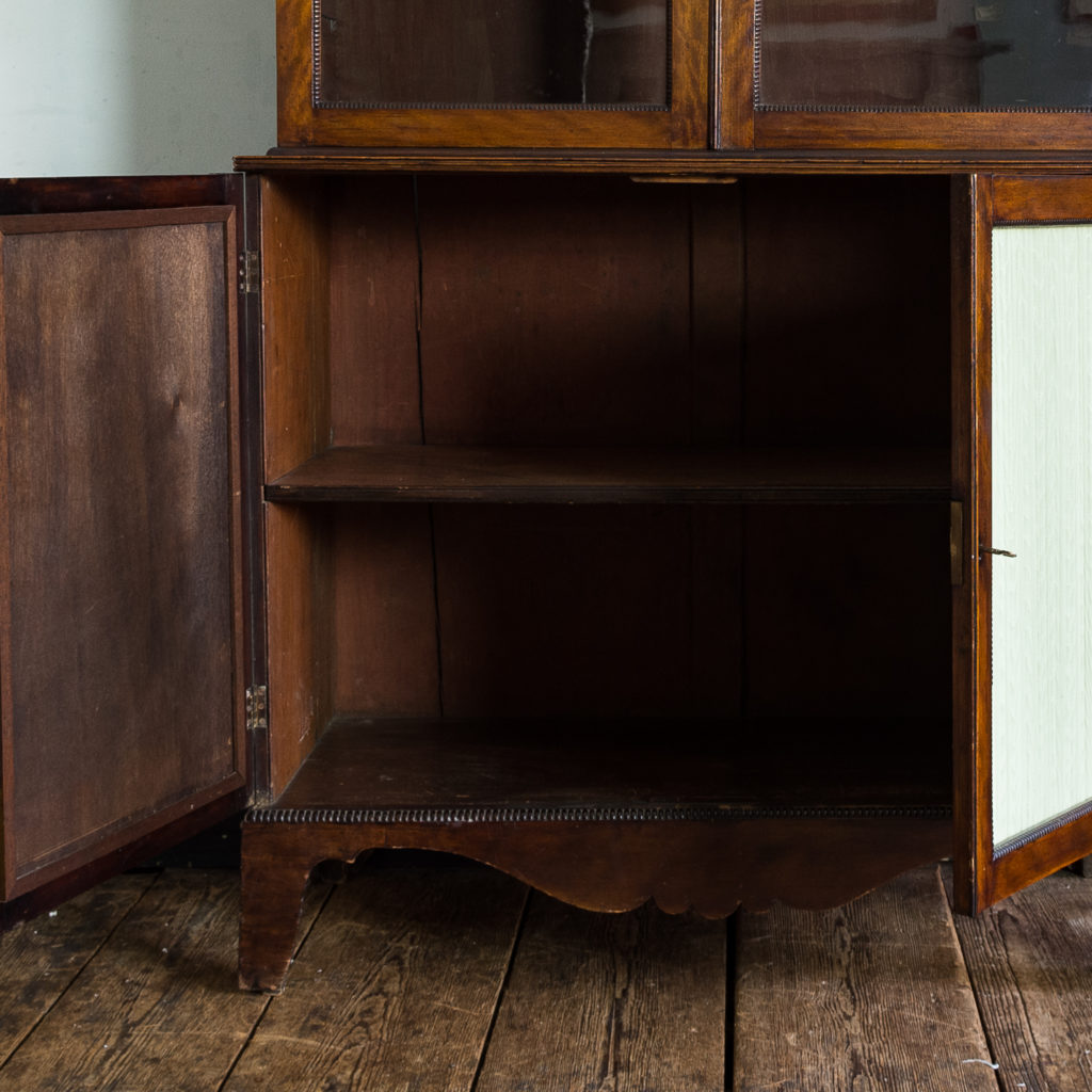 Regency mahogany bookcase,-134112