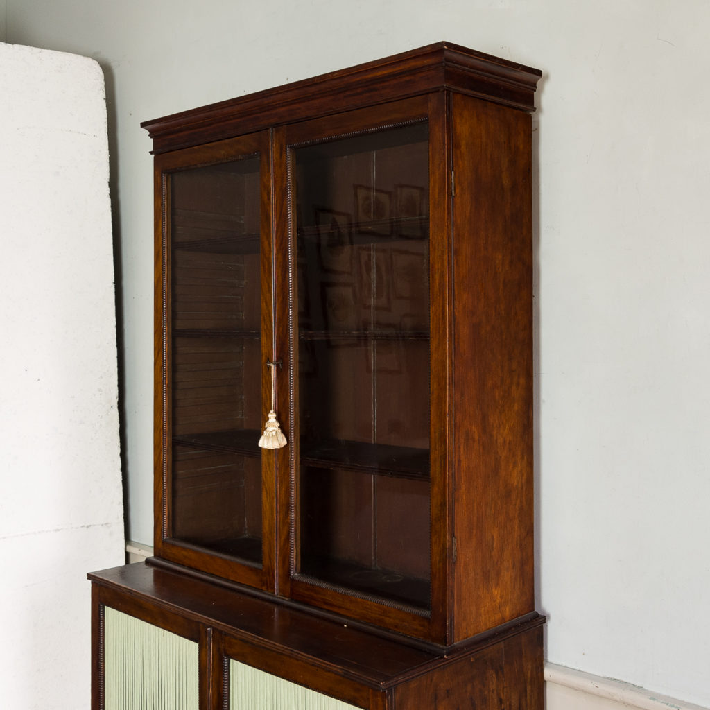 Regency mahogany bookcase,-134115