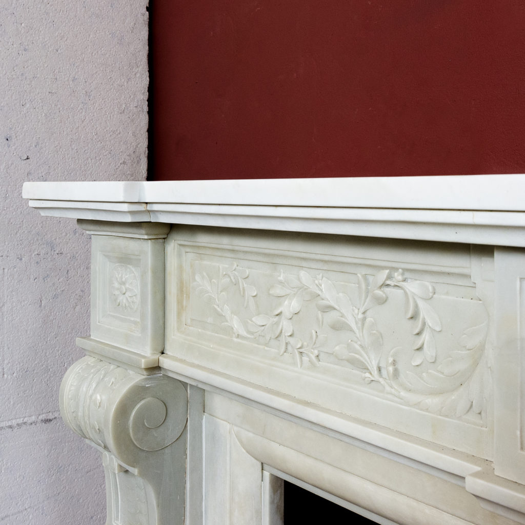 Late nineteenth century Louis XVI style fireplace,-133521