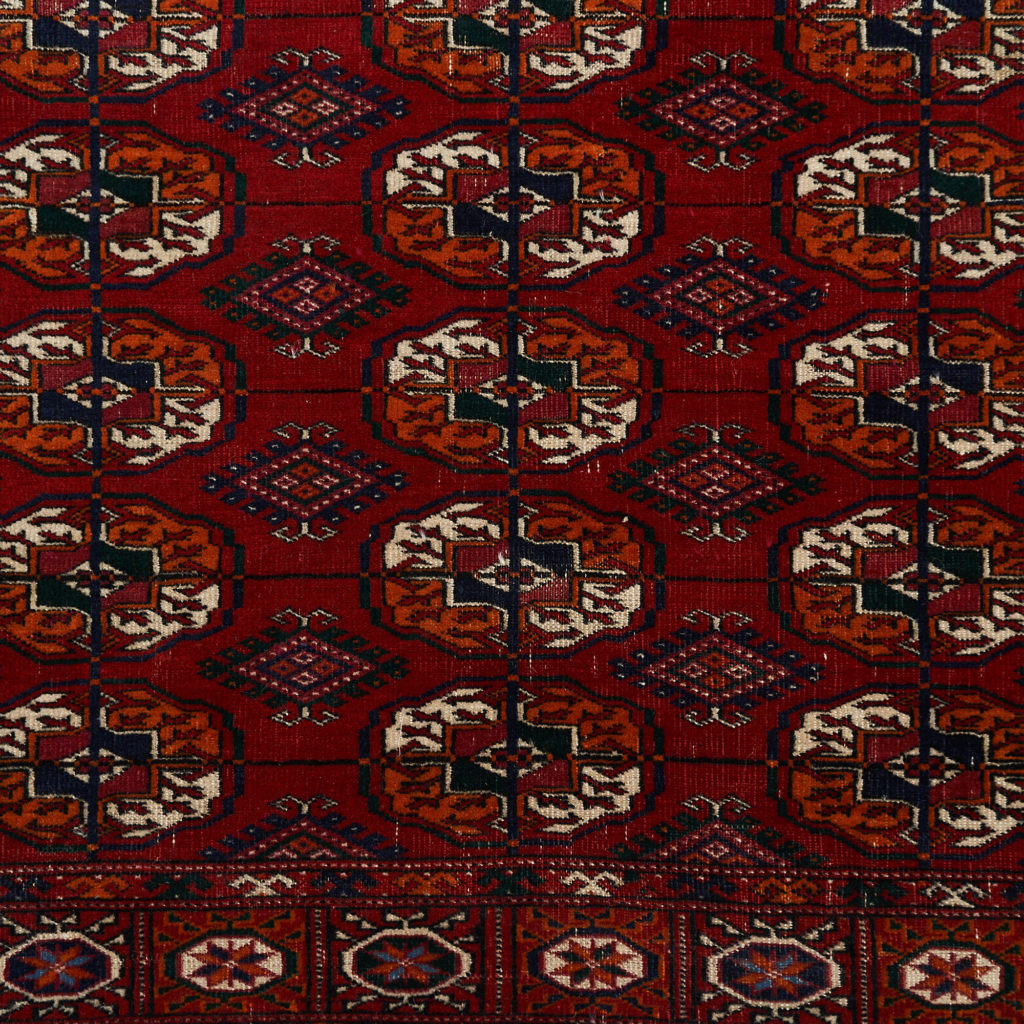 Afghan Bokhara carpet,-133915