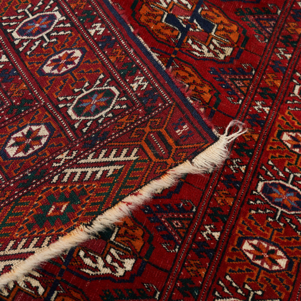 Afghan Bokhara carpet,-133916