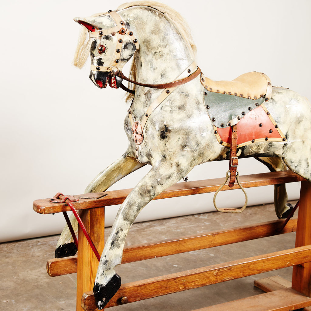 Early twentieth century rocking horse,-135064