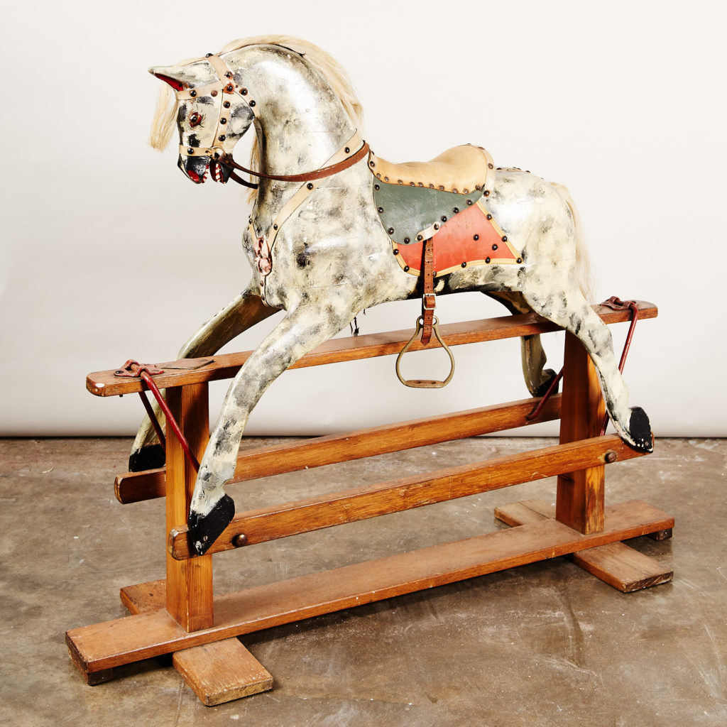 Early twentieth century rocking horse,-135067