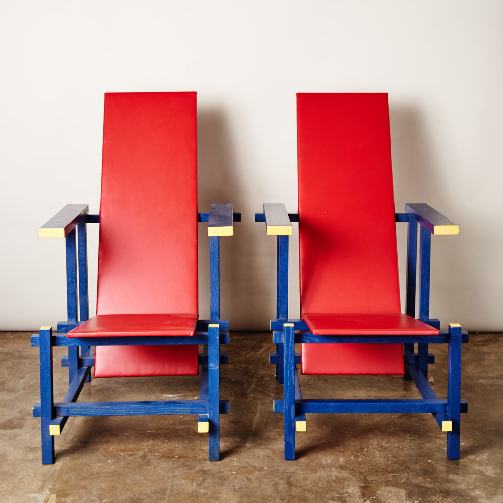 Rietveld style armchair,-0