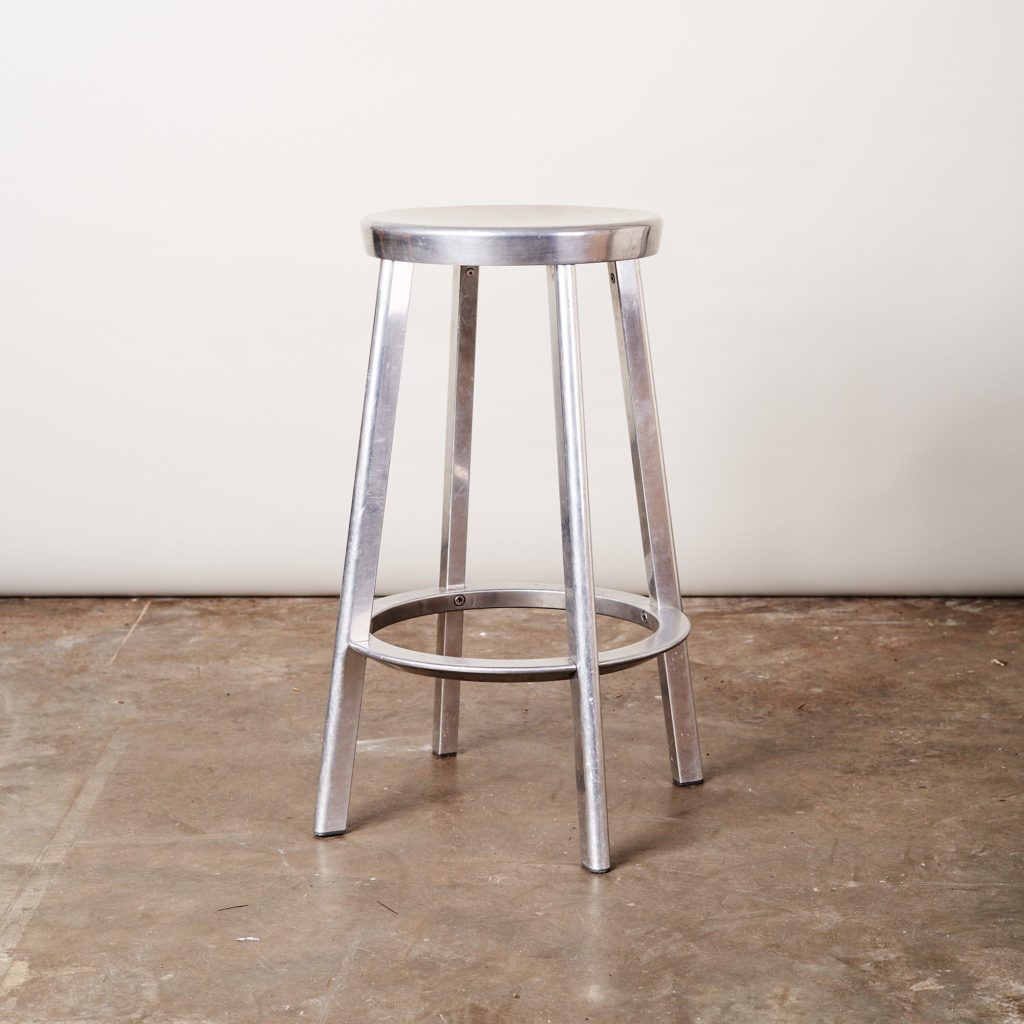Aluminium bar stool,-0