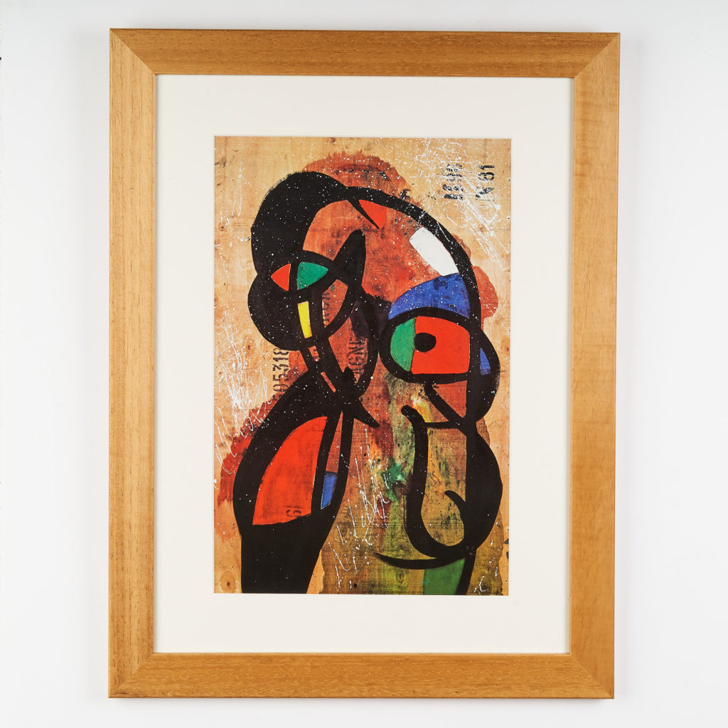 Joan Mirò Lithograph,-0