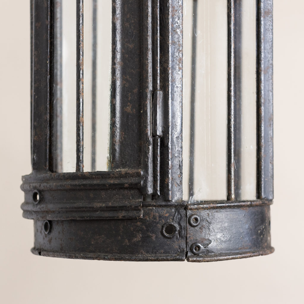 Small nineteenth century toleware lantern,-135062