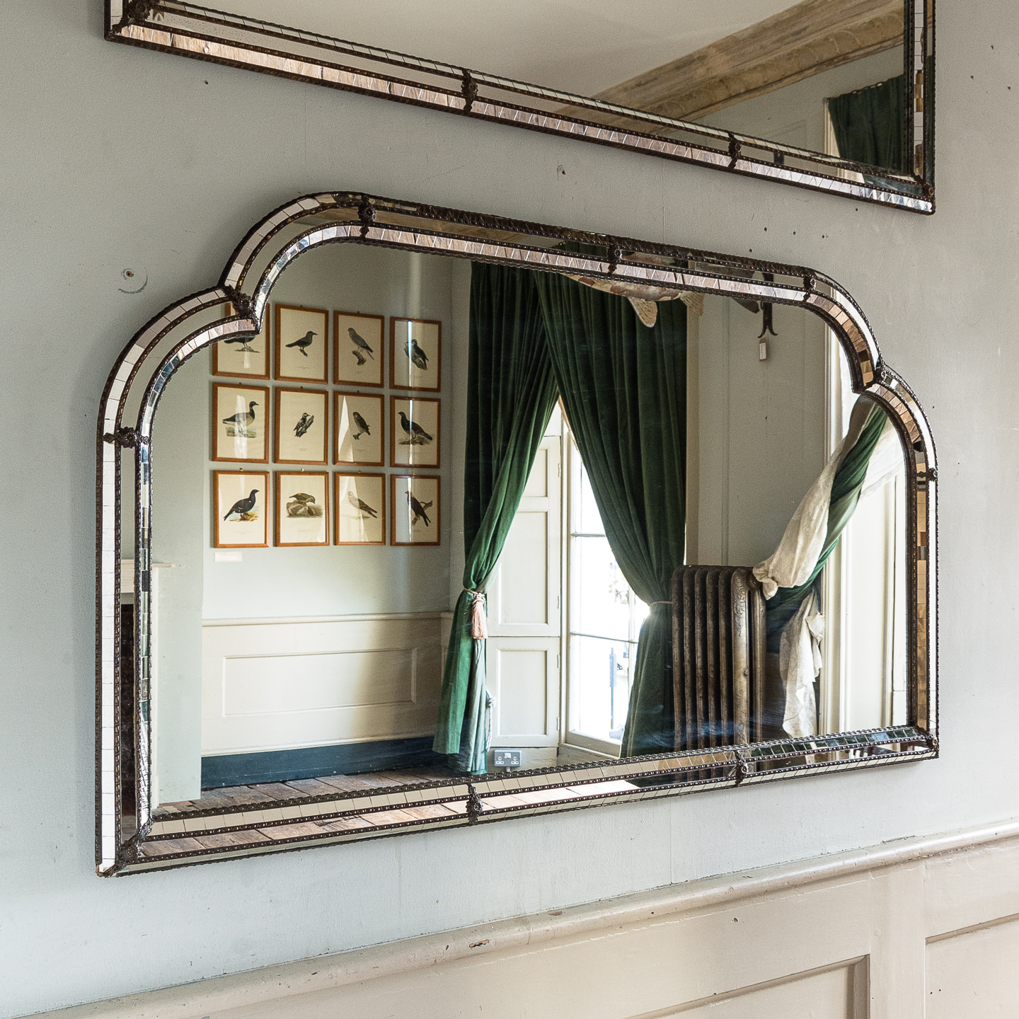 Art Deco style wall mirror - Mirrors - LASSCO Brunswick House