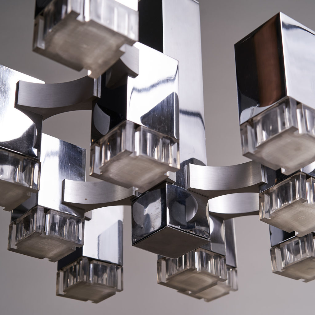 Italian 'Cubic' Chandelier,-136106