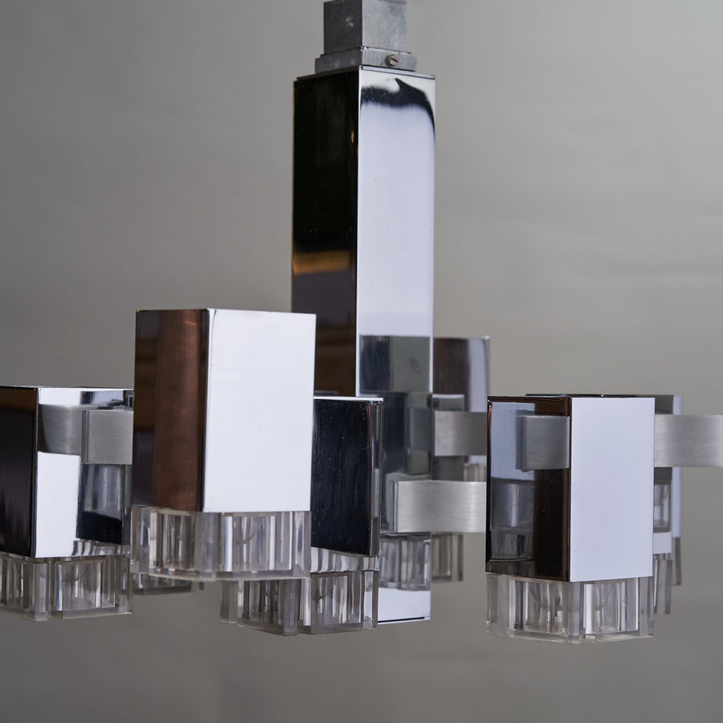 Italian 'Cubic' Chandelier,-136109