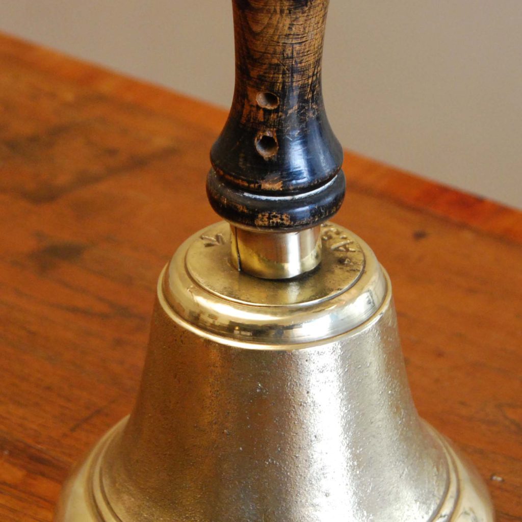 A British military issue brass handbell-136052