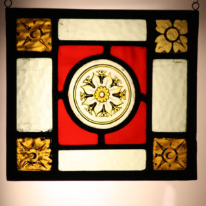 geometric stained glass