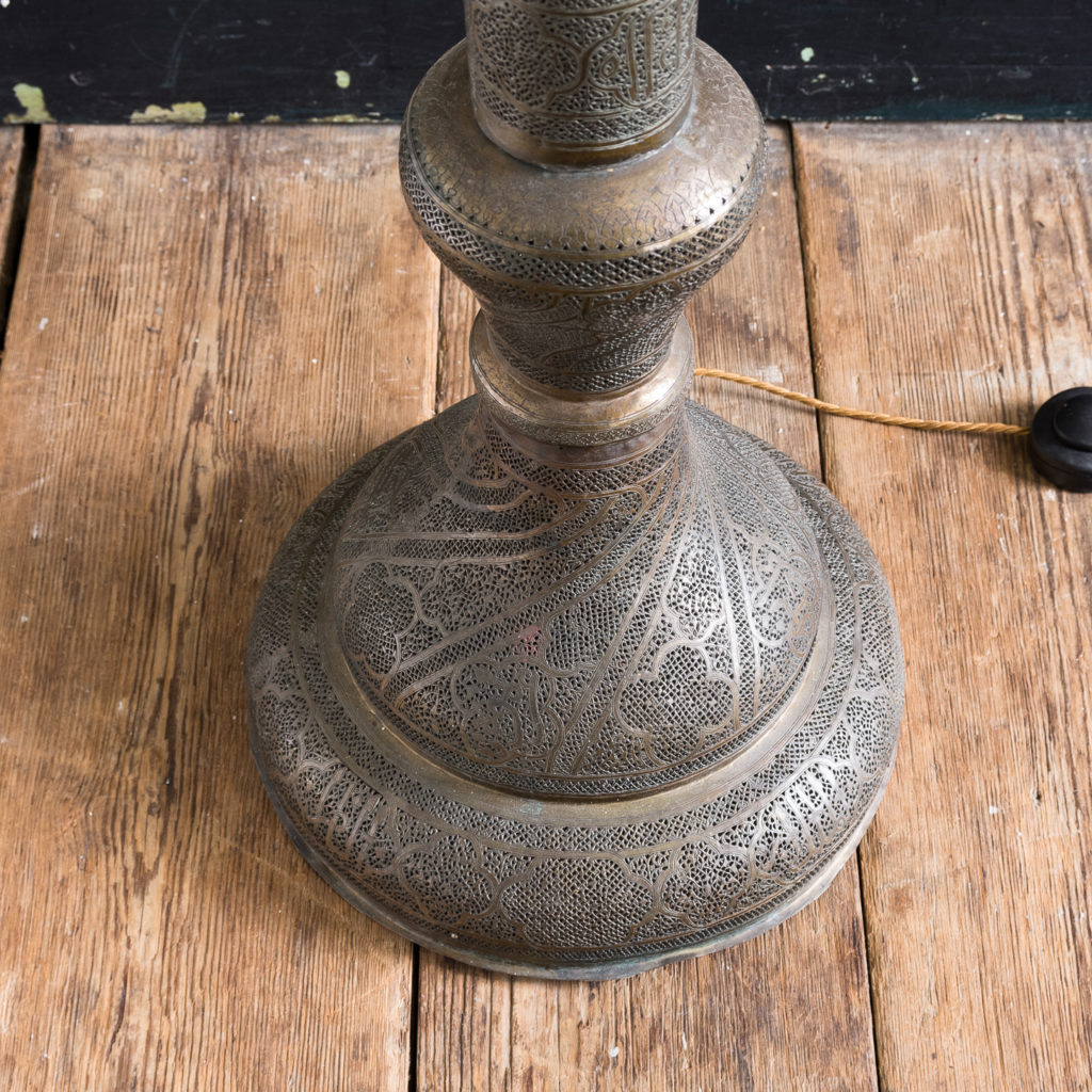 Late nineteenth century Moorish standard lamp,-135595