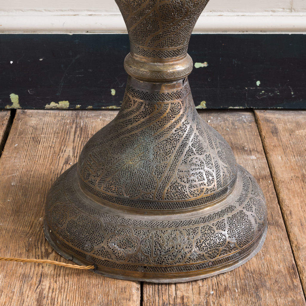 Late nineteenth century Moorish standard lamp,-135599