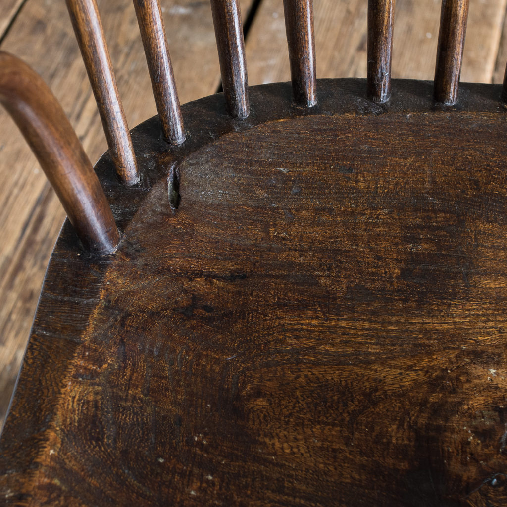 Late eighteenth century West Country Windsor chair,-135257