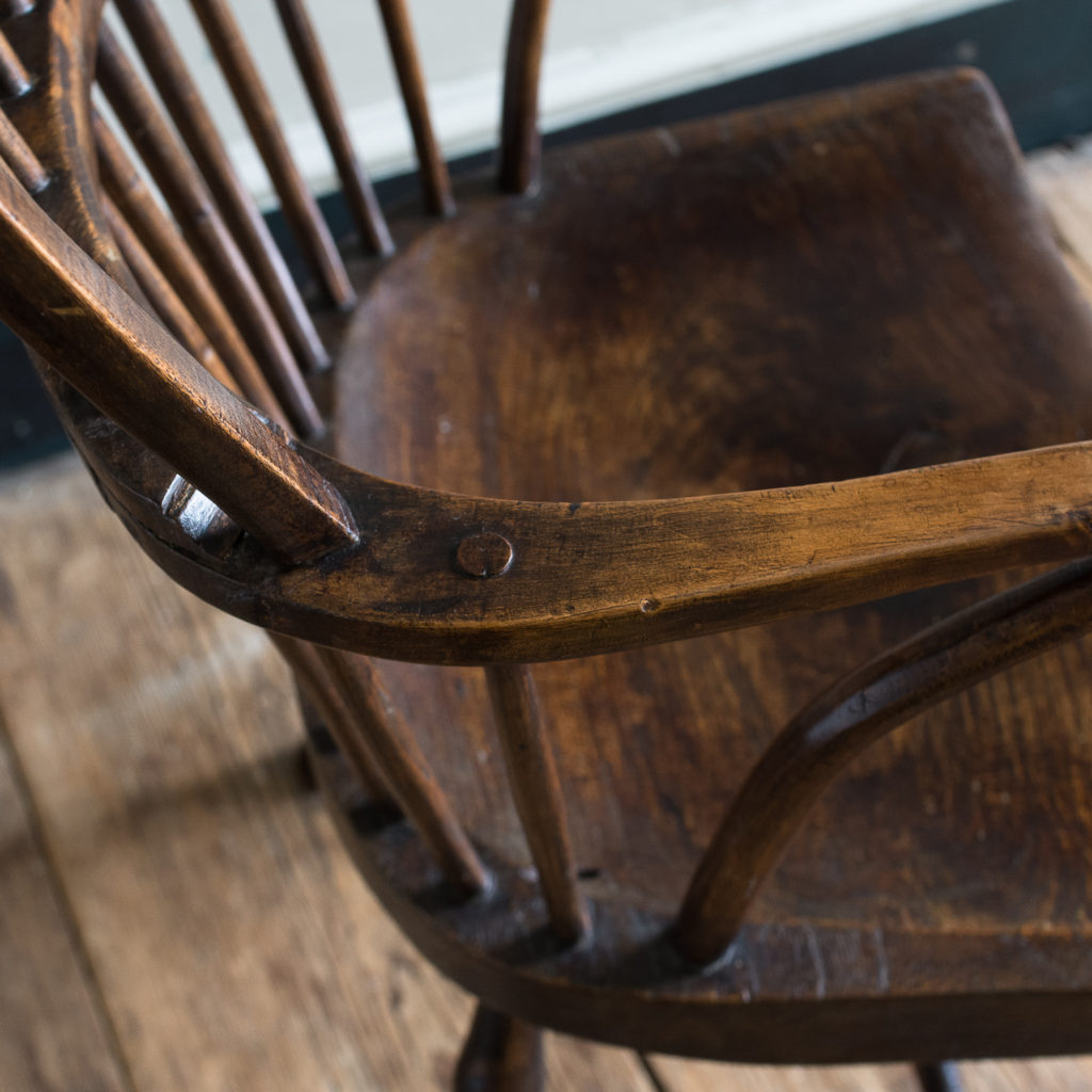 Late eighteenth century West Country Windsor chair,-135261