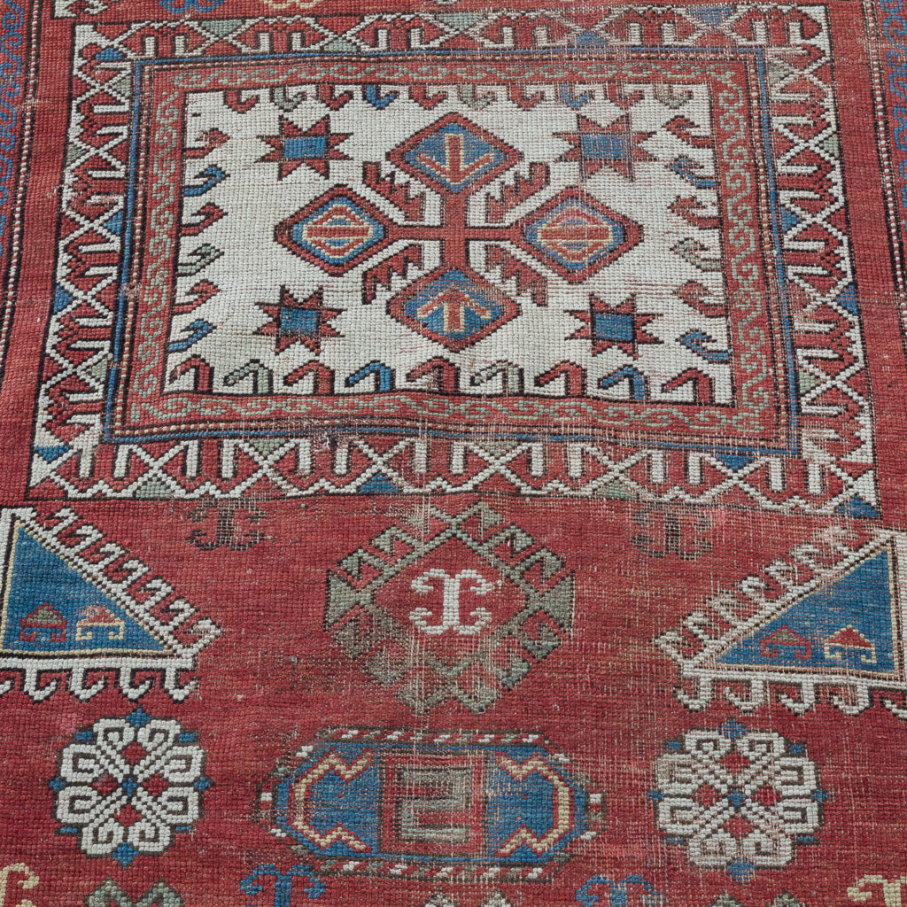 Early twentieth century Kazak prayer rug,-135679