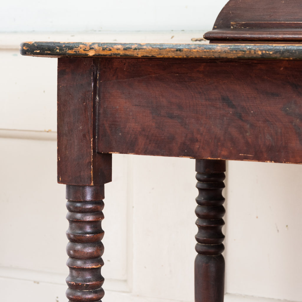 Nineteenth century grained washstand,-135942