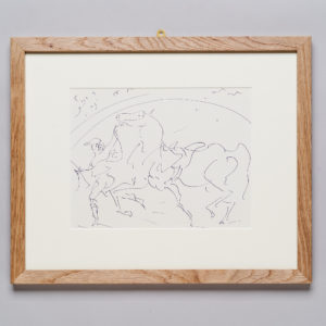 Pablo Picasso 'Pour Eugenia' lithograph,-0