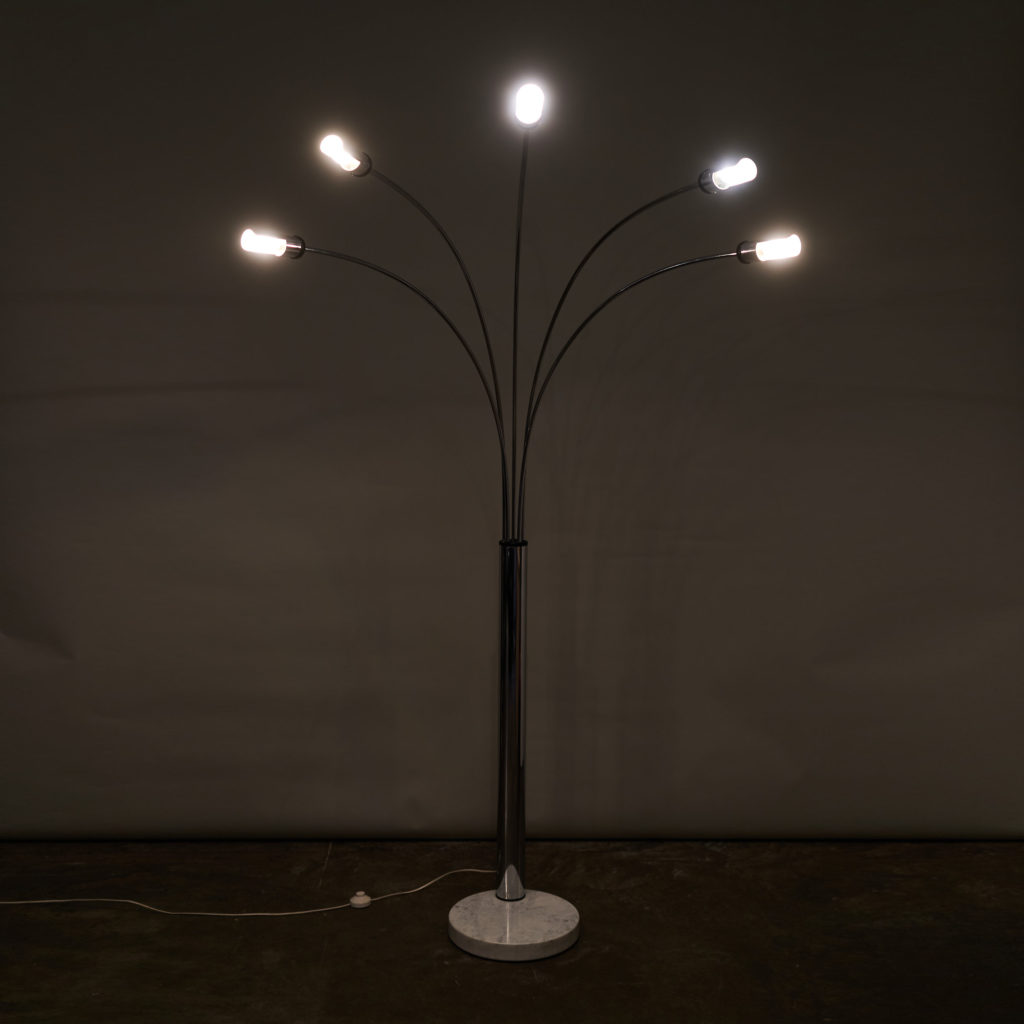 1960's Italian branched floor lamp,-137077