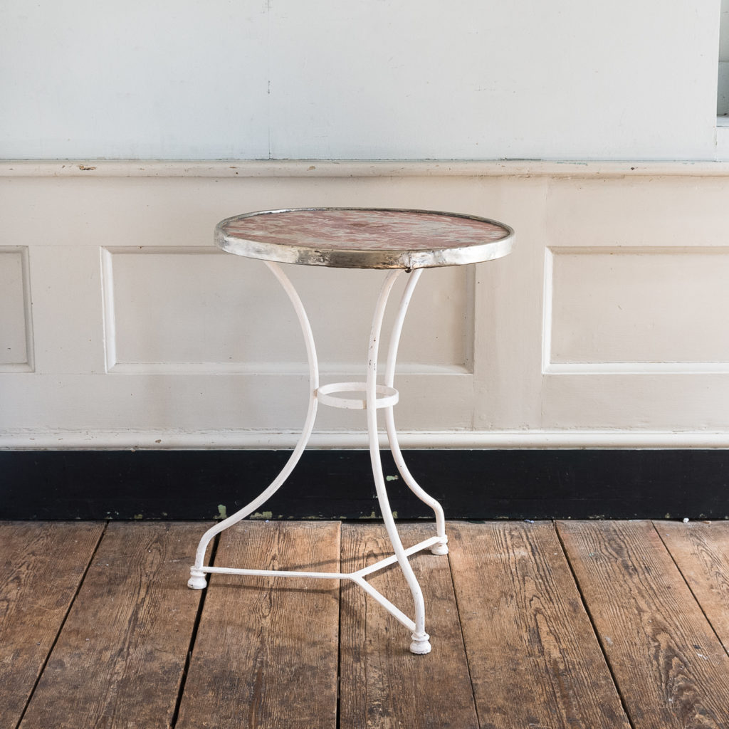 1930s French cafe table,