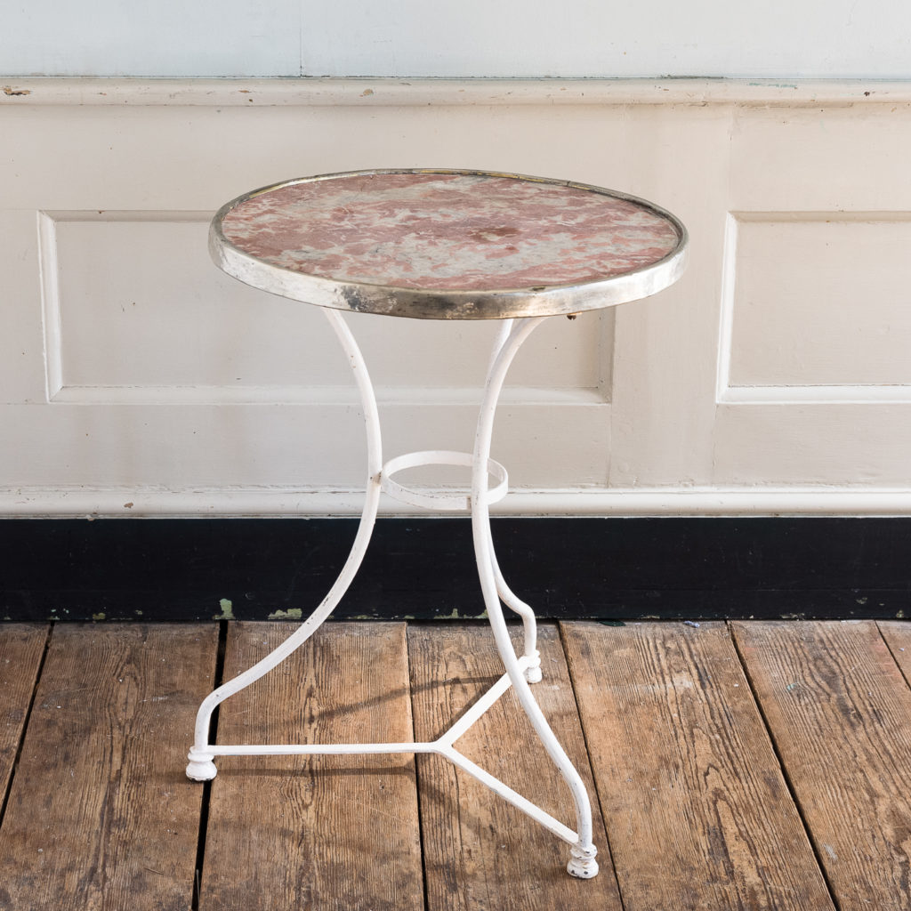 1930s French cafe table,