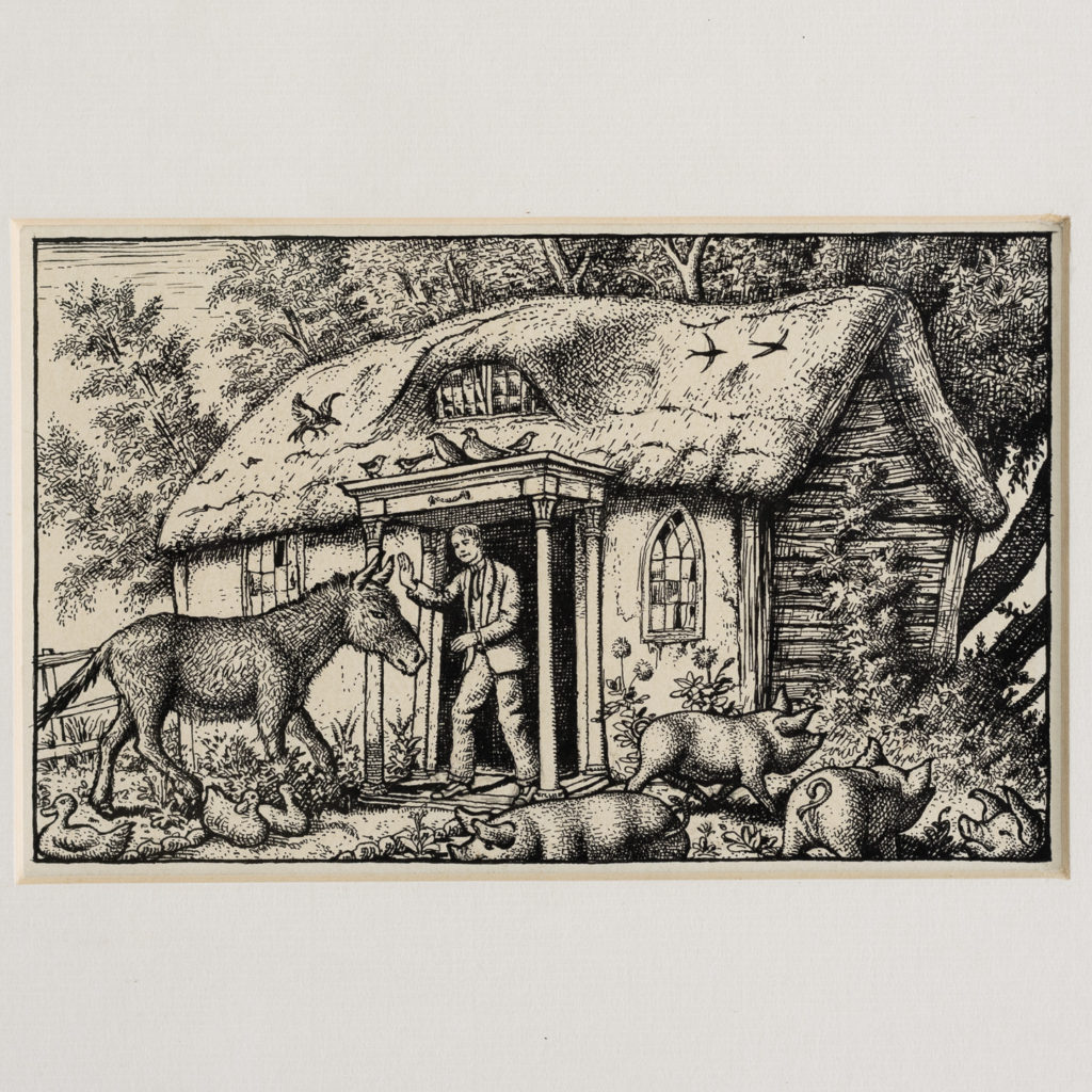 Cottage by George Charlton-136484