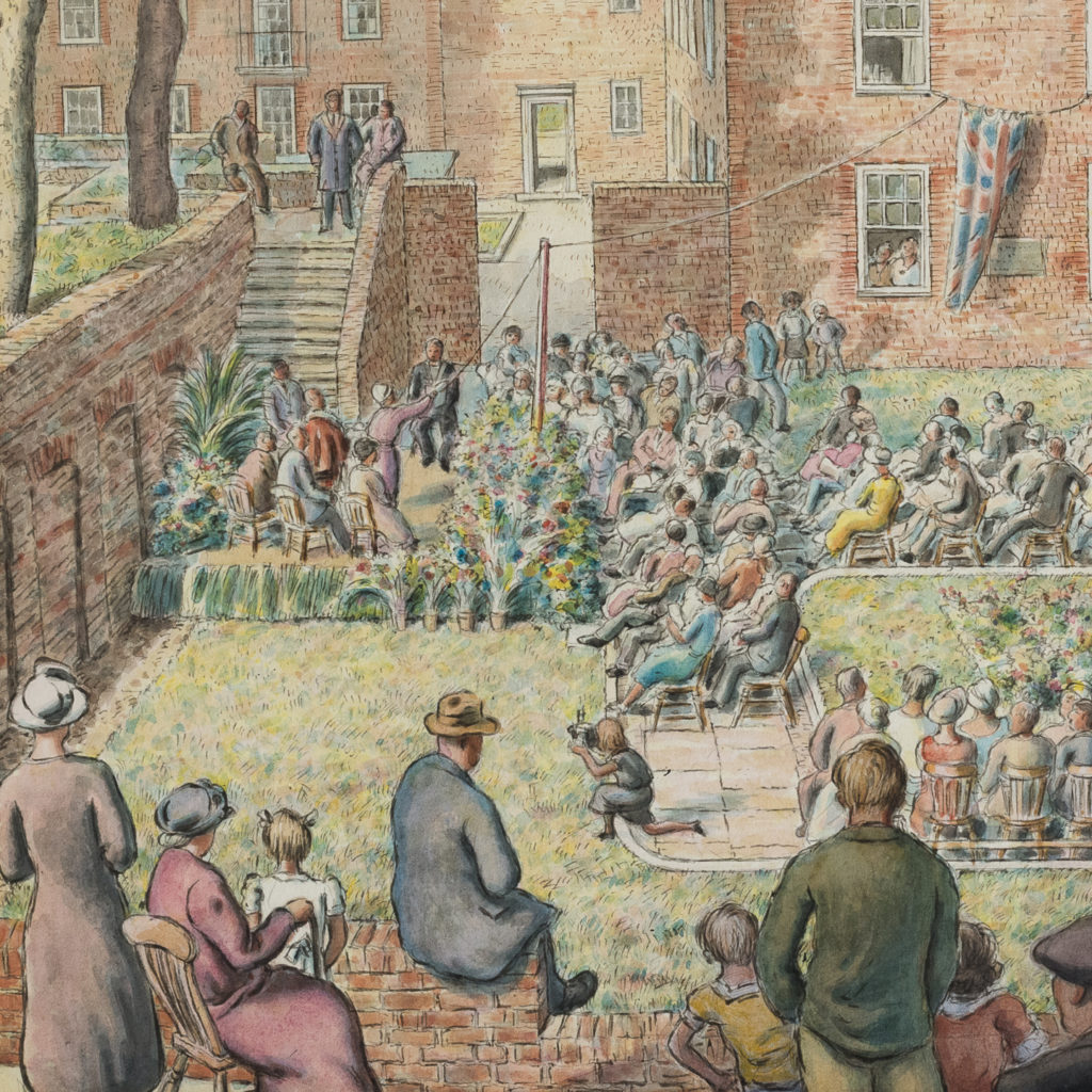 Opening of WellHouse, by George charlton