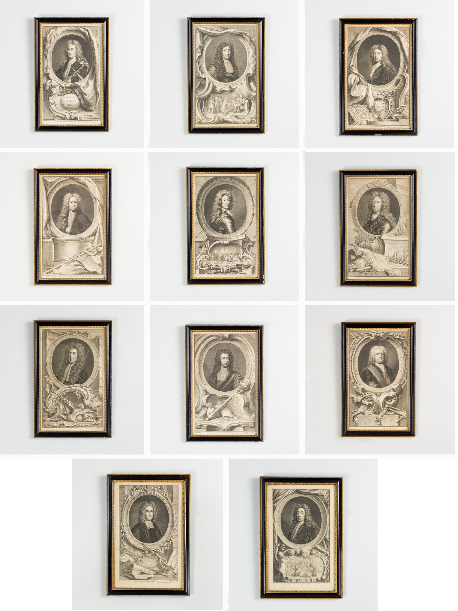 Copper-engravings by Jacobus Houbraken,