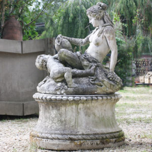 figural fountain