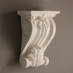 scrolled corbel