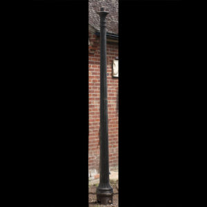 fluted lamp post