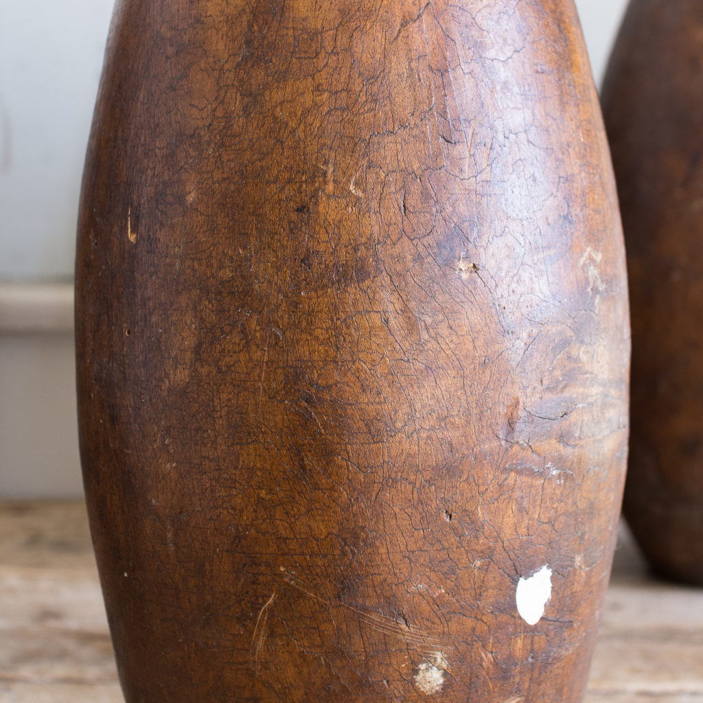 Set of six Victorian garden skittles,-138162