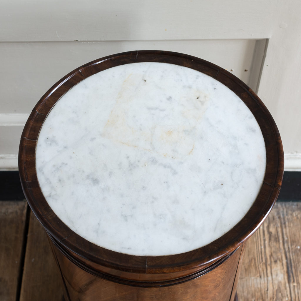 inset marble top