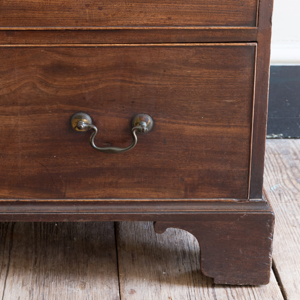 George III mahogany chest of drawers, -138103