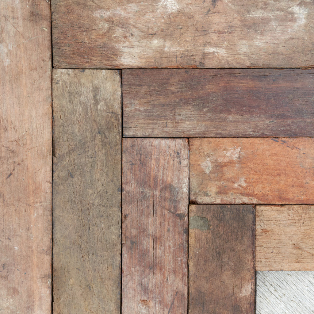 Reclaimed Iroko Parquet Block-137743