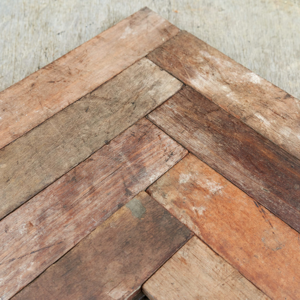 Reclaimed Iroko Parquet Block-137742