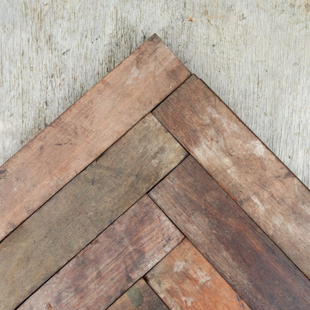 Reclaimed Iroko Parquet Block-137746