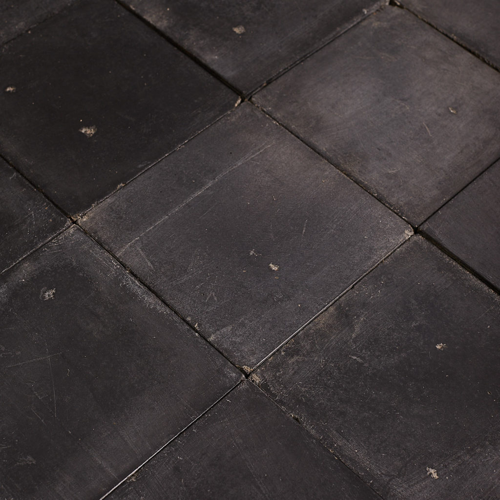 Black 6 inch quarry tiles-138064