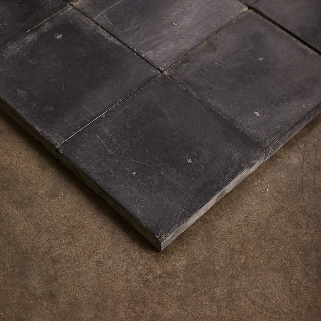 Black 6 inch quarry tiles-138067