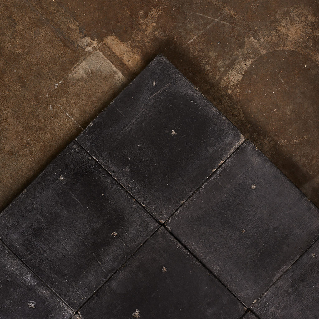 Black 6 inch quarry tiles-138068