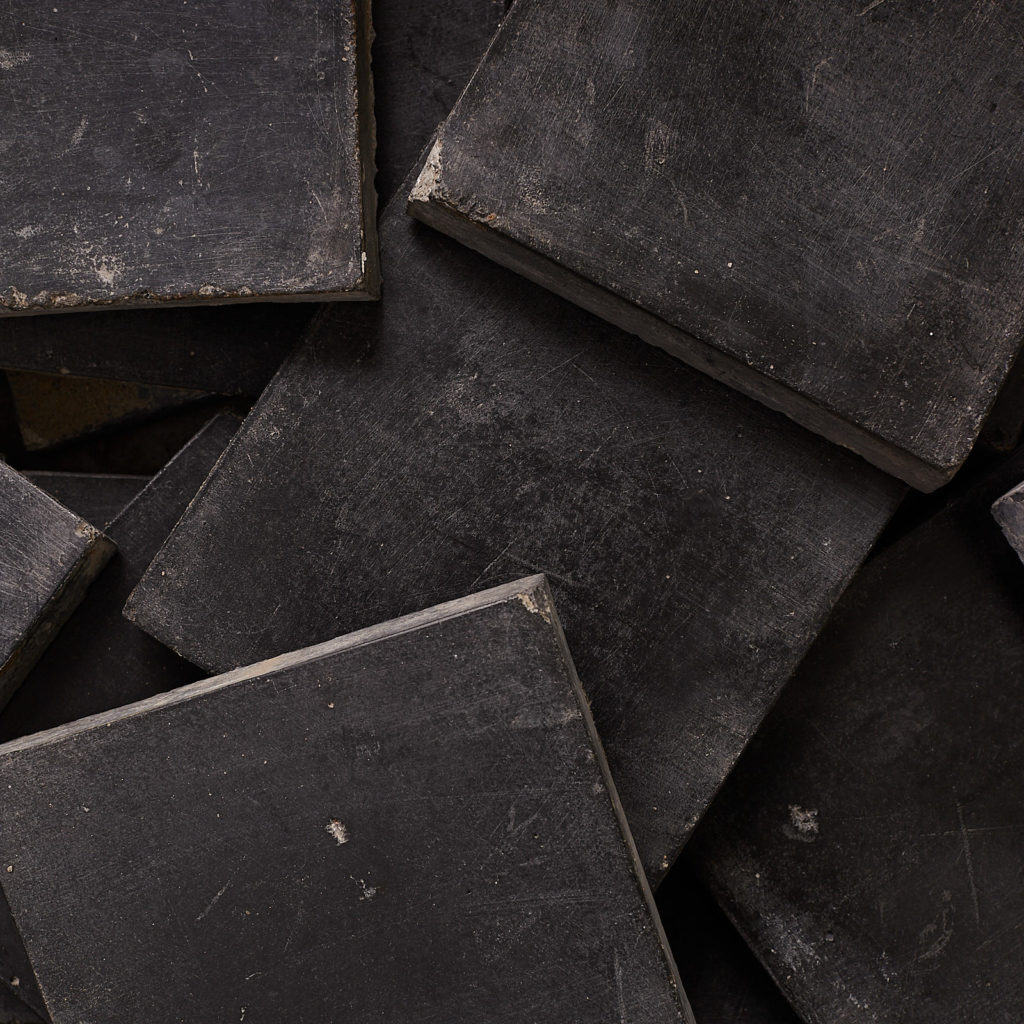 Black 6 inch quarry tiles-138071